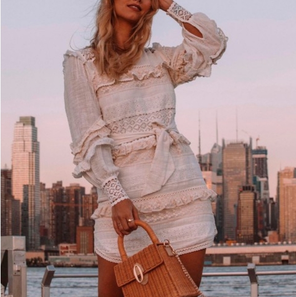 🔥LAST 1🔥NWT SPELL SUKI MINI PARTY DRESS - Picture 5 of 13